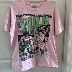 PacSun 'Pink' Marvel Graphic Tee